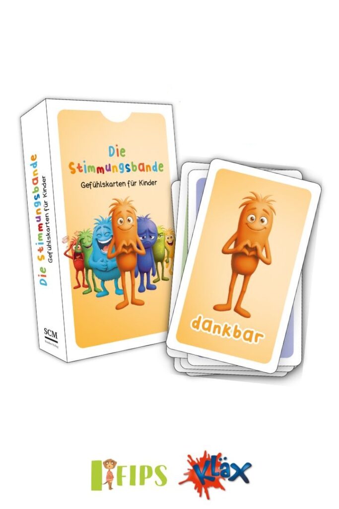 Abbildung der Verpackung "Die Stimmungsbande" Gefühlskarten